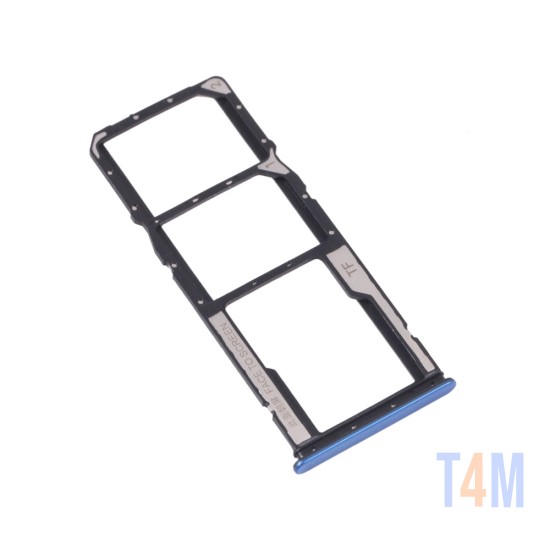 Single SIM Holder Outside Xiaomi Redmi Note 11 4G Two SIM+MicroSD Cards Blue